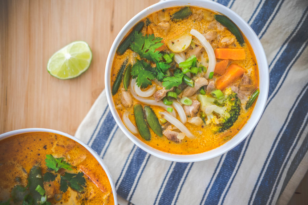 Thai this 'Rad' Curry Soup - wholeandunleashed.com
